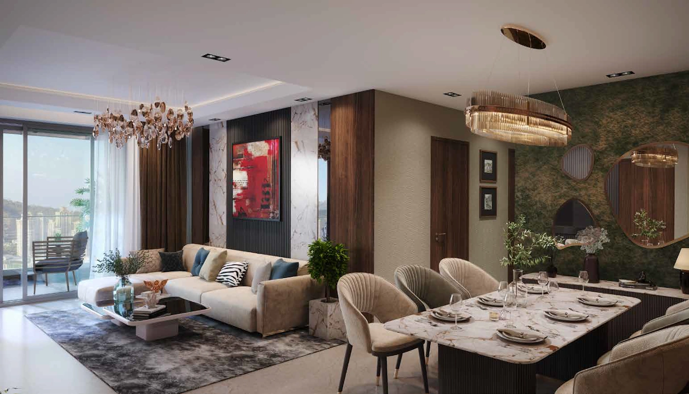 Banner3 3 BHK Fully Furnished flat in Hiranandani Gardens Powai